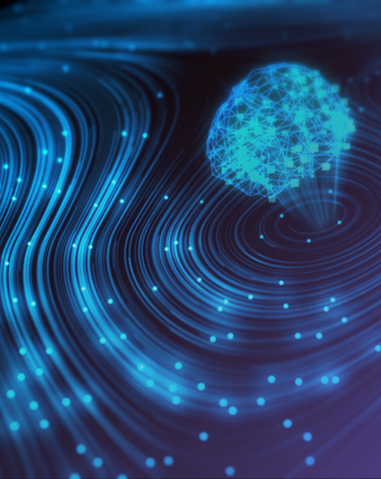 Blue Light abstract image